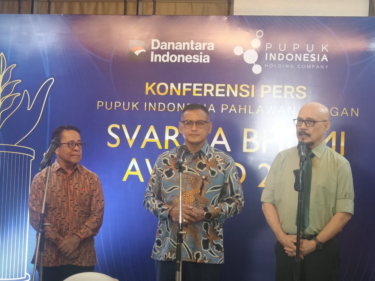 PT Pupuk Indonesia meluncurkan Svarna Bhumi Award 2026 sebagai upaya mendorong regenerasi dan inovasi di sektor pertanian untuk ketahanan pangan.