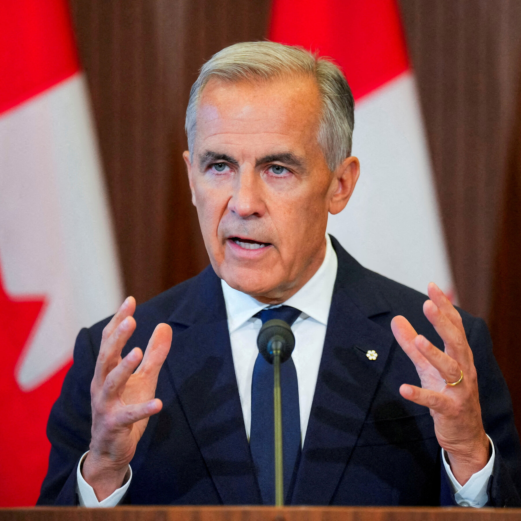 Gedung Parlemen Kanada di Ottawa. Pemerintah Kanada sedang menghadapi tekanan berat untuk merespons eskalasi tarif dari Amerika Serikat.