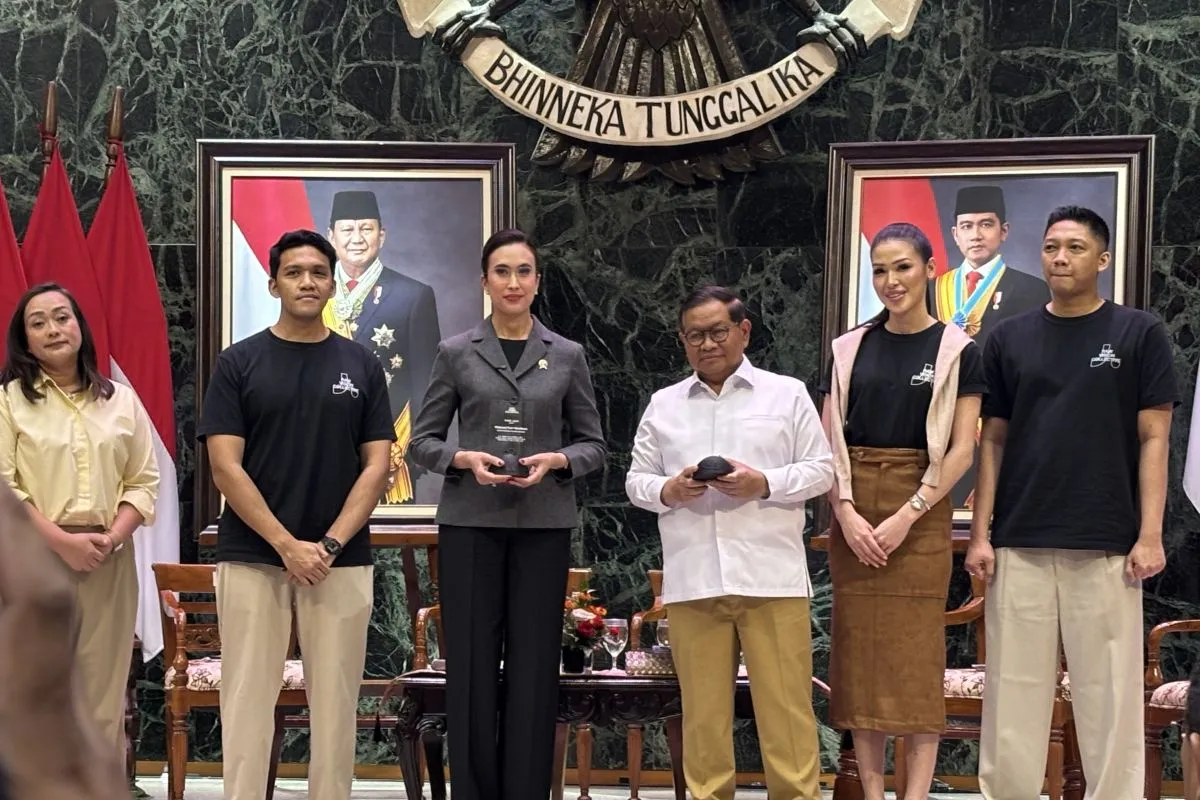 Visualisasi potensi keramaian konser YE yang diklaim akan menarik ribuan wisatawan mancanegara.