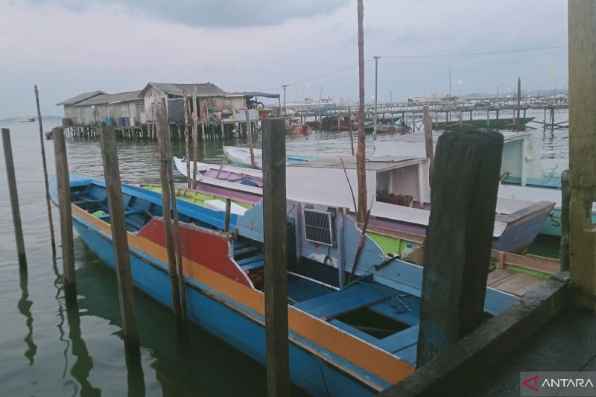 Ilustrasi Pembangunan Kampung Nelayan Modern di Pesisir Penajam Paser Utara, Kalimantan Timur.
