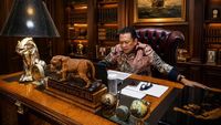 Bambang Soesatyo (Bamsoet) saat menyampaikan pentingnya revisi UU KADIN demi penguatan daya saing dunia usaha Indonesia di tengah tantangan ekonomi global.