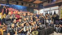 Ketua MPR RI Bambang Soesatyo (Bamsoet) saat mengukuhkan LBH PERIKHSA, sebuah lembaga bantuan hukum yang berkomitmen menyediakan layanan gratis bagi masyarakat.