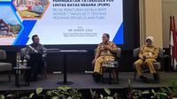 Ilustrasi gerbang Pos Lintas Batas Negara (PLBN) yang menjadi fokus pembenahan tata kelola oleh Badan Nasional Pengelola Perbatasan (BNPP) RI.