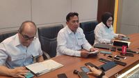 Seorang perwakilan Kemenkop UKM memberikan pengarahan terkait program penguatan koperasi di daerah.