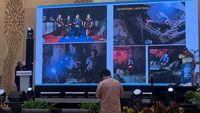 Dewan Pakar Geopark Kebumen mempresentasikan strategi pengembangan geotrail untuk promosi pariwisata berkelanjutan, mengintegrasikan geologi, biodiversitas, dan budaya, menjelang APGN 2026.