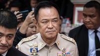 Perdana Menteri Thailand Anutin Charnvirakul saat menyampaikan pernyataan publik. (Illustrasi)