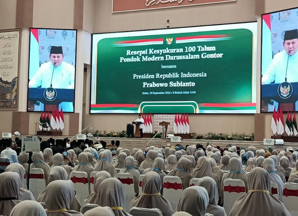 Presiden Prabowo Subianto saat menyampaikan visi strategisnya terkait peningkatan ketahanan pangan nasional dan penghapusan kelaparan di Indonesia.