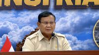 Presiden terpilih Prabowo Subianto saat memberikan arahan mengenai pentingnya tata kelola keuangan yang transparan dan bersih di lingkungan pemerintahan.