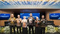 Direksi Bank bjb saat menyampaikan laporan kinerja keuangan yang solid, mencatat laba bersih Rp1,1 triliun per September 2026.