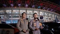 Selebrasi Timnas Indonesia setelah mengamankan tiket final FIFA ASEAN Cup dengan kemenangan telak 9-2 atas Bangladesh di hadapan ribuan suporter yang tertib.