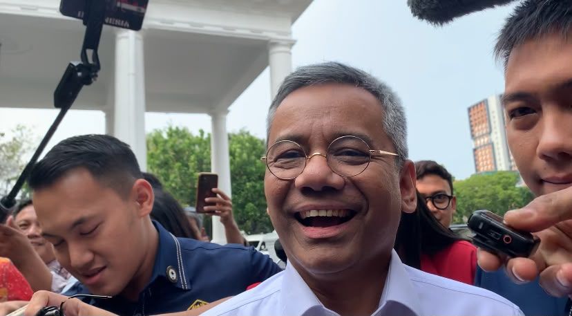 Menteri Keuangan Suahasil Nazara saat menyampaikan paparan dalam sebuah forum ekonomi internasional.