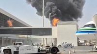 Bandara Internasional King Khalid, yang operasionalnya ditangguhkan hingga pertengahan Oktober akibat rentetan serangan rudal dan drone Houthi.